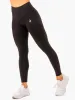 Vital High Waisted Scrunch Leggings - Black sold by Ryderwear