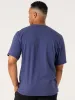 Force Oversized T-Shirt - Indigo sold by Ryderwear