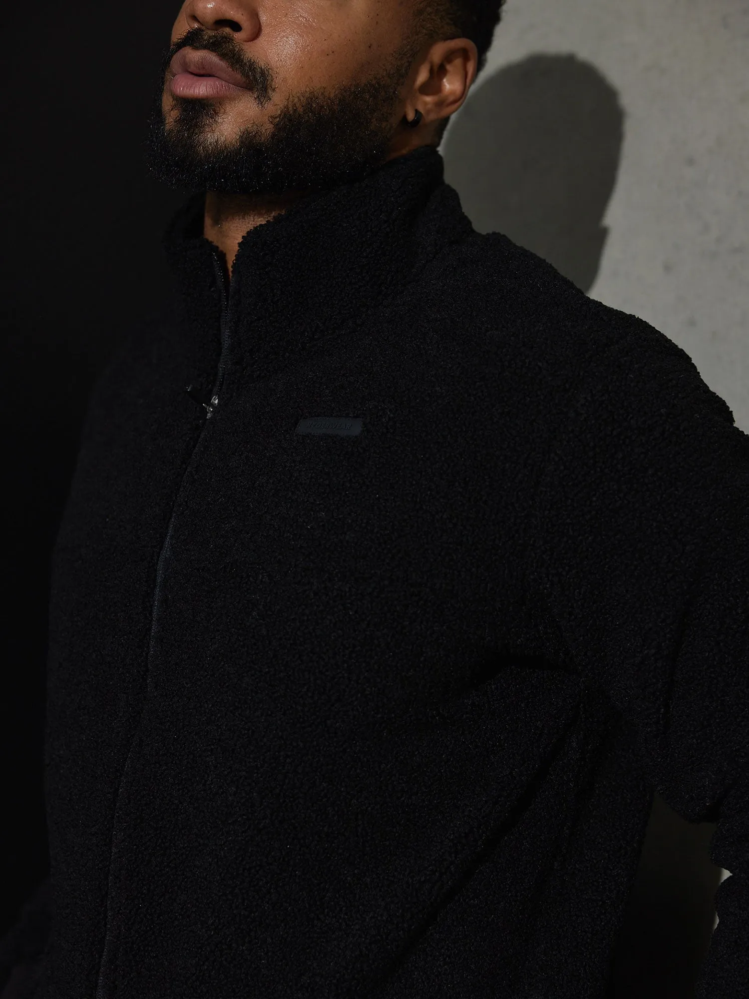 Flex Polar Fleece Jacket - Black sold by Ryderwear product image thumbnail 3