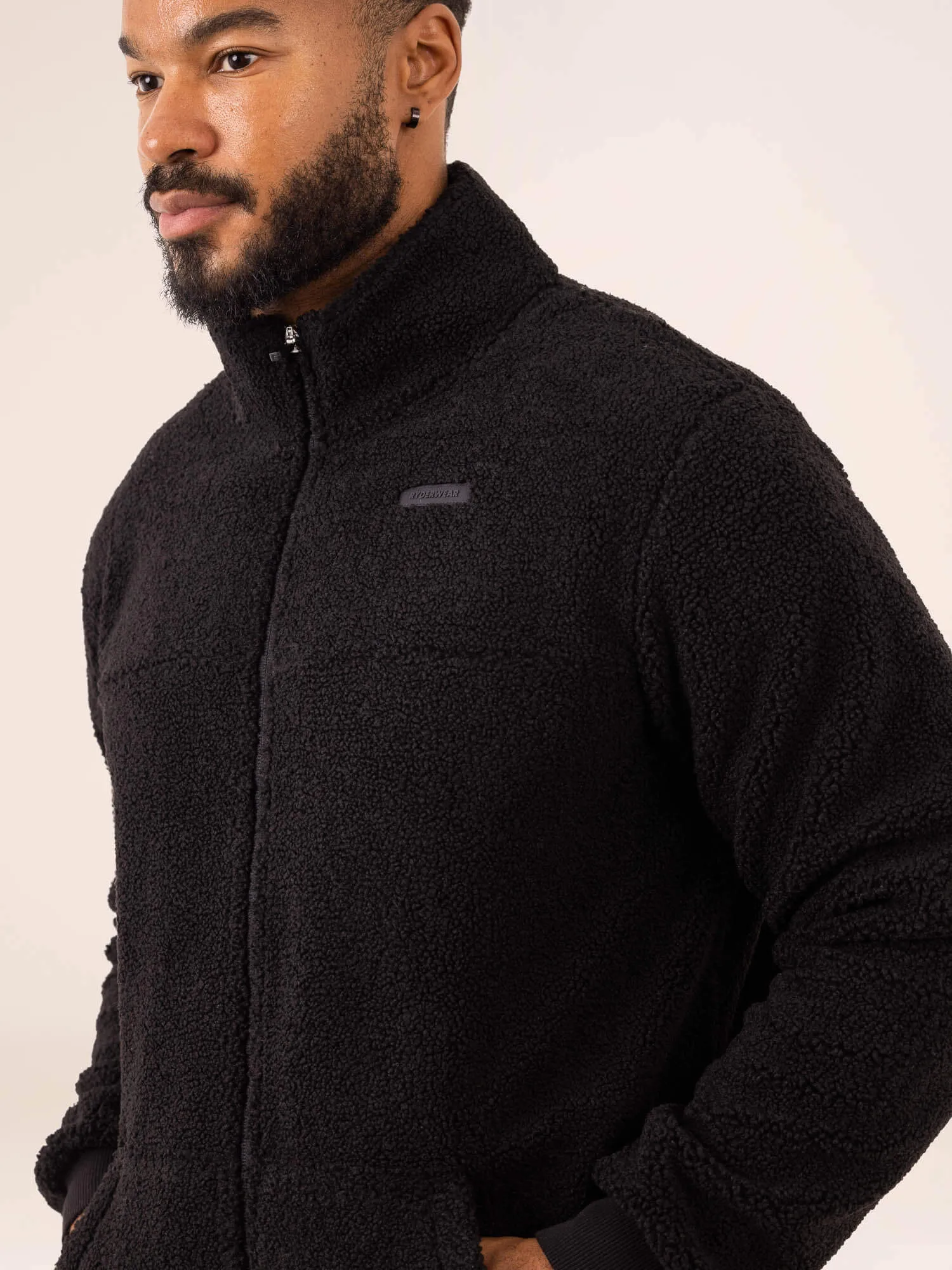 Flex Polar Fleece Jacket - Black sold by Ryderwear product image thumbnail 5