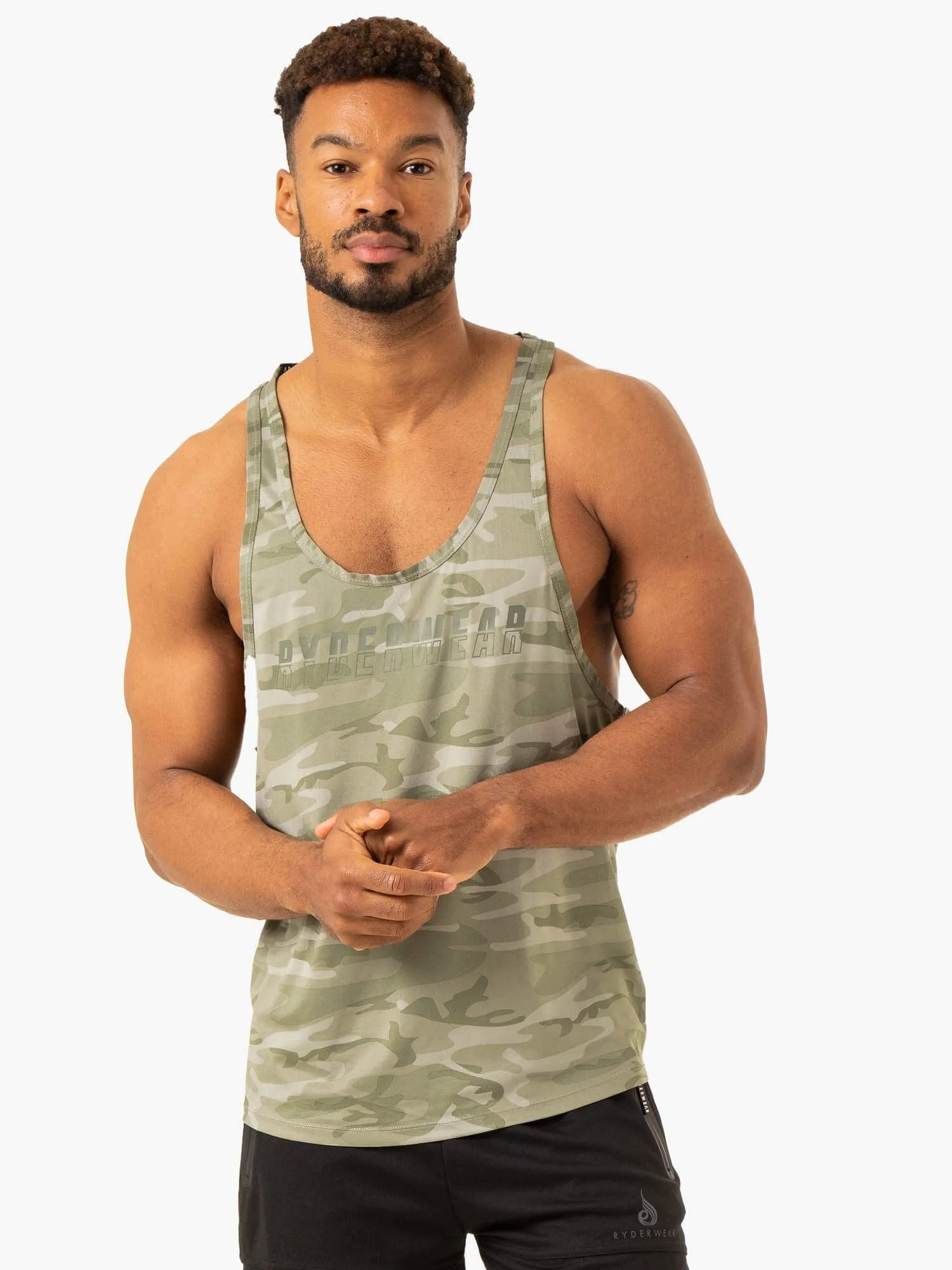 Overdrive Stringer T-Back - Sage Green Camo sold by Ryderwear product image thumbnail 2