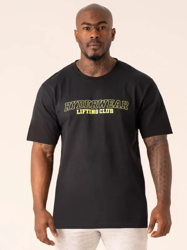 Lifting Club T-Shirt - Black made by Ryderwear