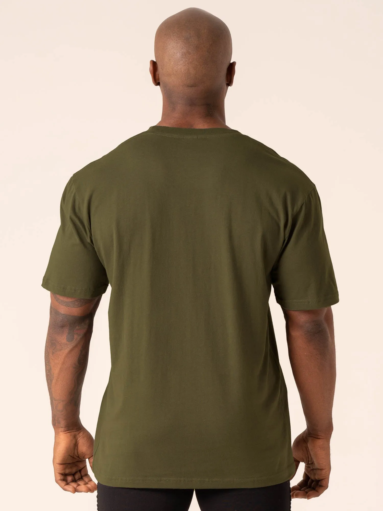 Grit Oversized T-Shirt - Olive sold by Ryderwear product image thumbnail 2