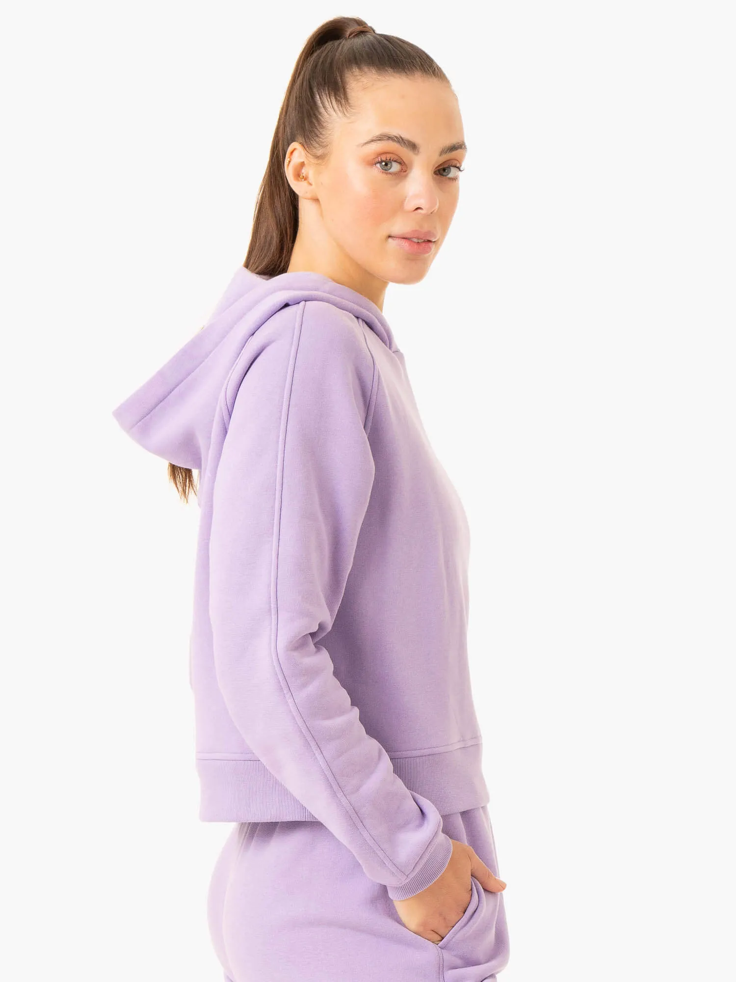 Sideline Hoodie - Lilac sold by Ryderwear product image thumbnail 4