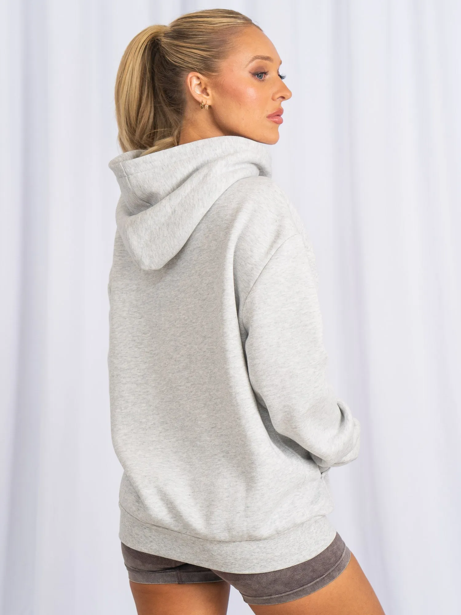 Unisex Hoodie - Snow Marl sold by Ryderwear product image thumbnail 3