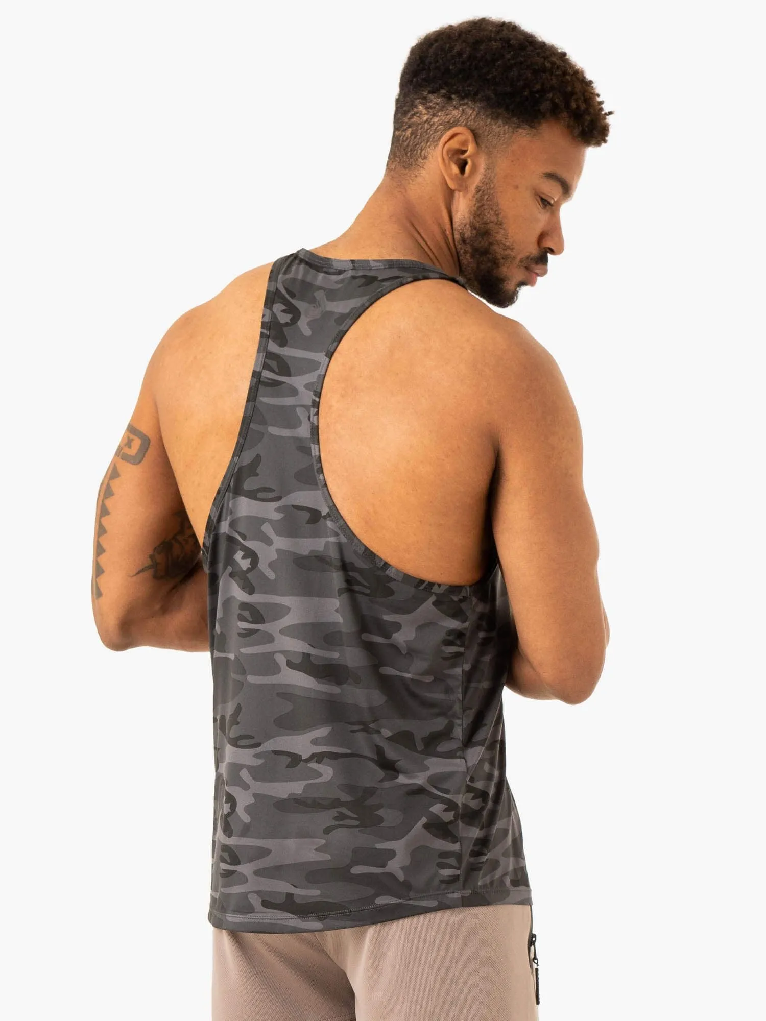 Overdrive Stringer T-Back - Black Camo sold by Ryderwear product image thumbnail 2