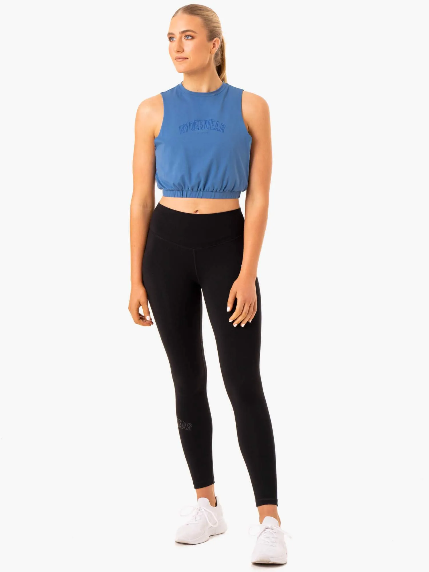 Boxer Muscle Tank - Blue sold by Ryderwear product image thumbnail 5