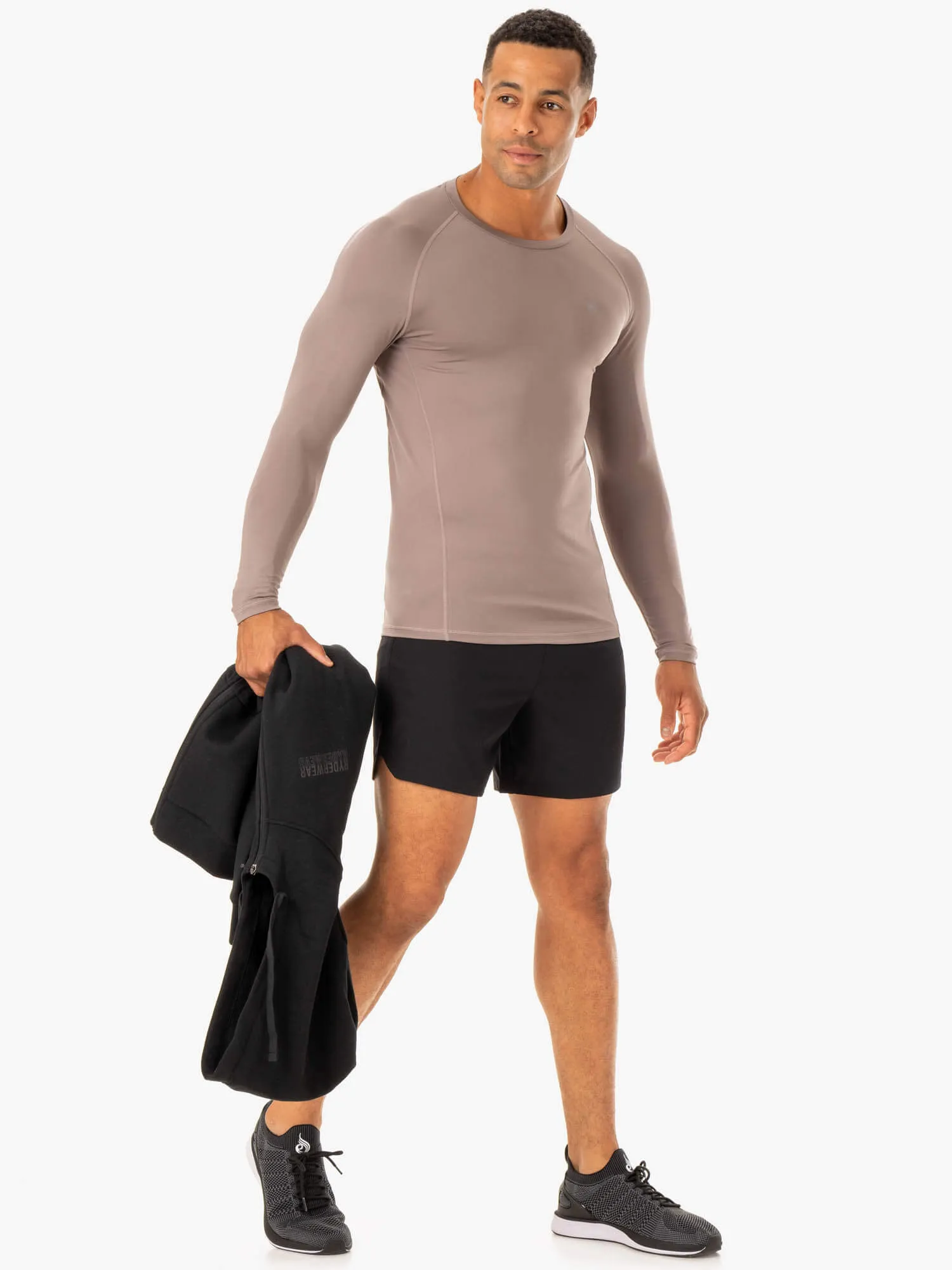 Division Base Layer Long Sleeve - Taupe sold by Ryderwear product image thumbnail 4