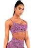 Animal Sports Bra - Leopard Purple sold by Ryderwear
