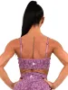 Animal Sports Bra - Leopard Purple sold by Ryderwear