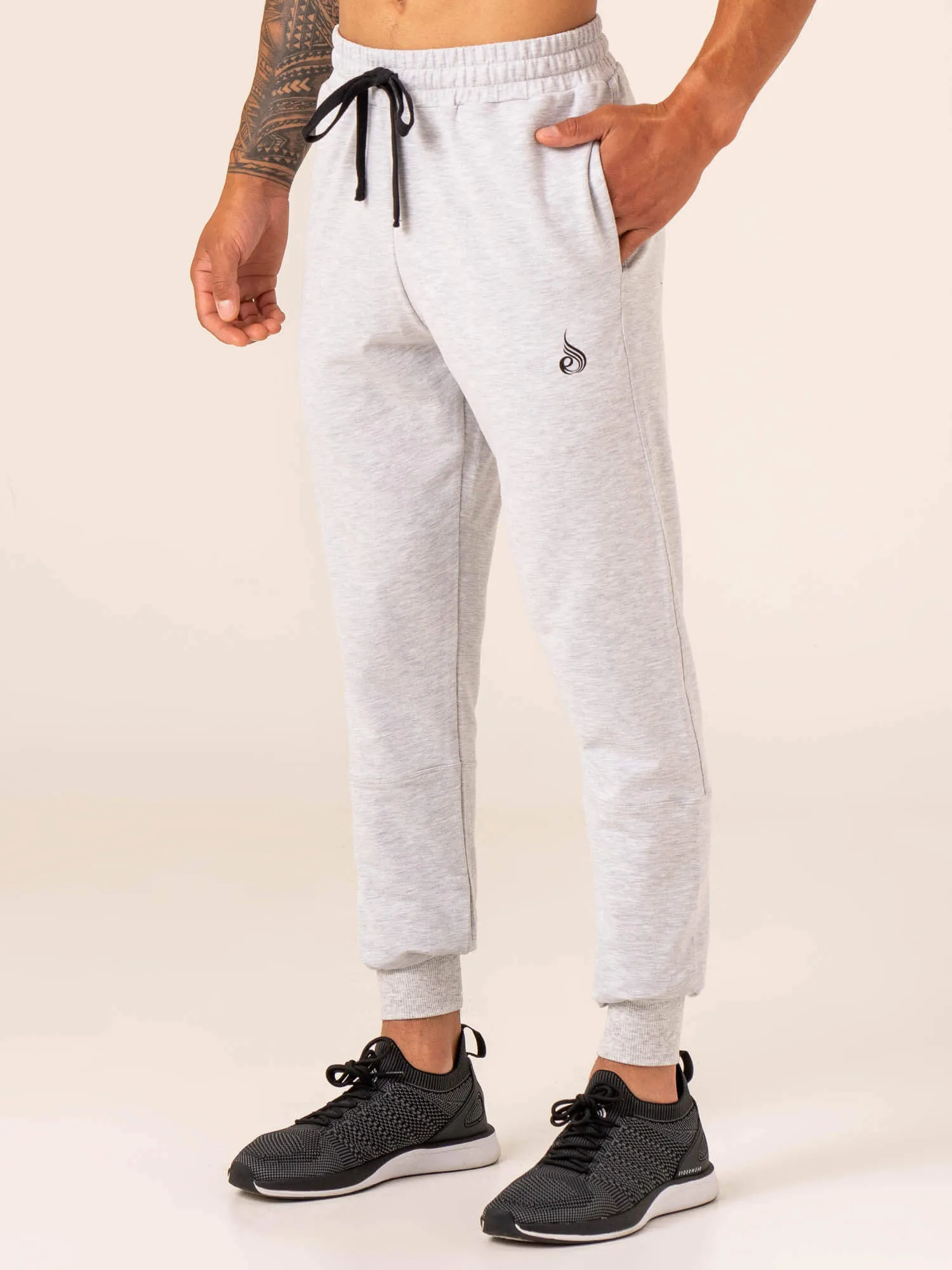 Emerge Track Pant - Snow Grey Marl sold by Ryderwear product image thumbnail 3