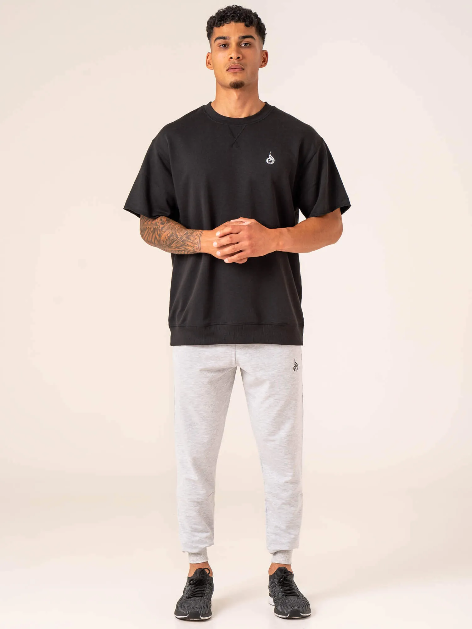 Emerge Track Pant - Snow Grey Marl sold by Ryderwear product image thumbnail 5