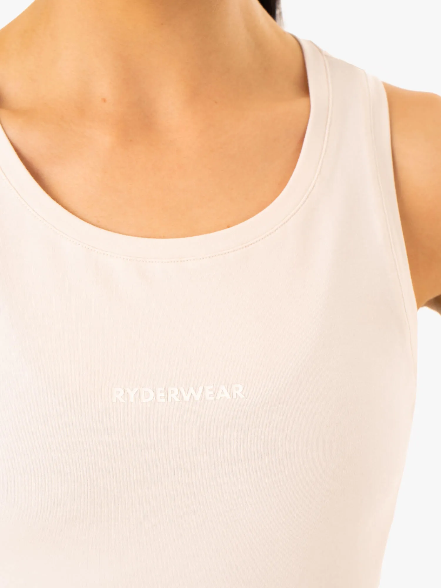 Evolution Cotton Tank - Ivory sold by Ryderwear product image thumbnail 4