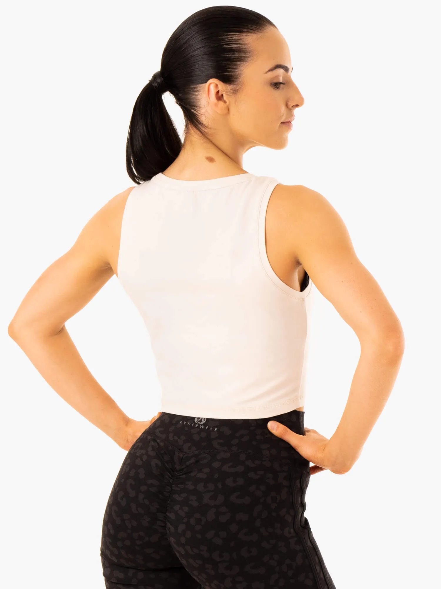 Evolution Cotton Tank - Ivory sold by Ryderwear product image thumbnail 2