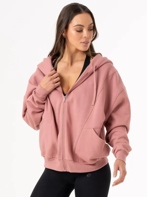 Unisex Track Jacket - Dusty Pink sold by Ryderwear