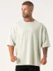 Pursuit Oversized T-Shirt - Spearmint Stonewash sold by Ryderwear