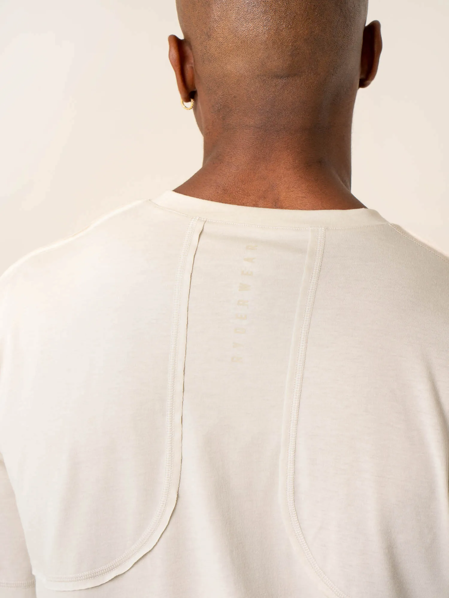 Dynamic Oversized T-Shirt - Stone sold by Ryderwear product image thumbnail 5