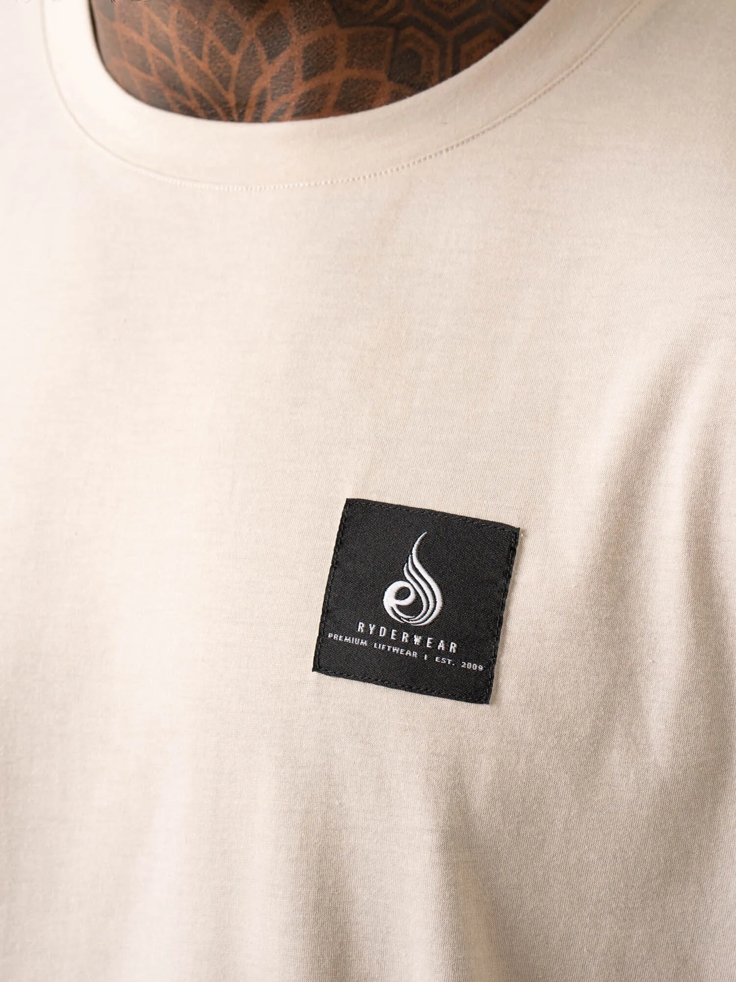 Dynamic Oversized T-Shirt - Stone sold by Ryderwear product image thumbnail 3