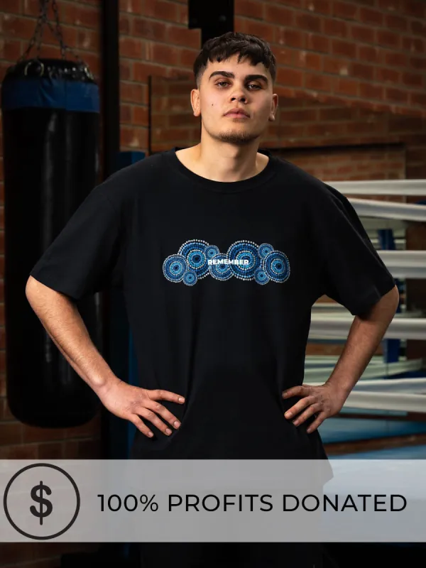 Remember Oversized T-Shirt - Black sold by Ryderwear