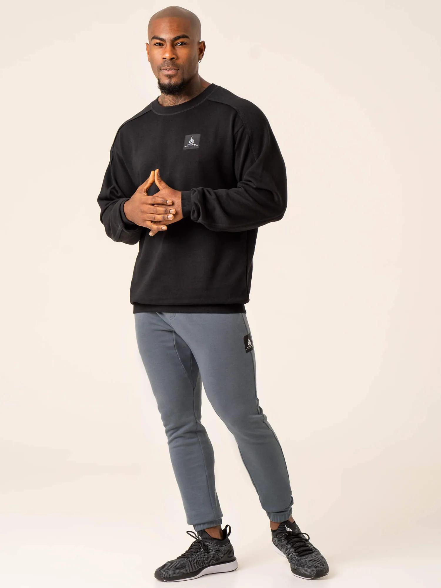 Dynamic Pullover Jumper - Black sold by Ryderwear product image thumbnail 5
