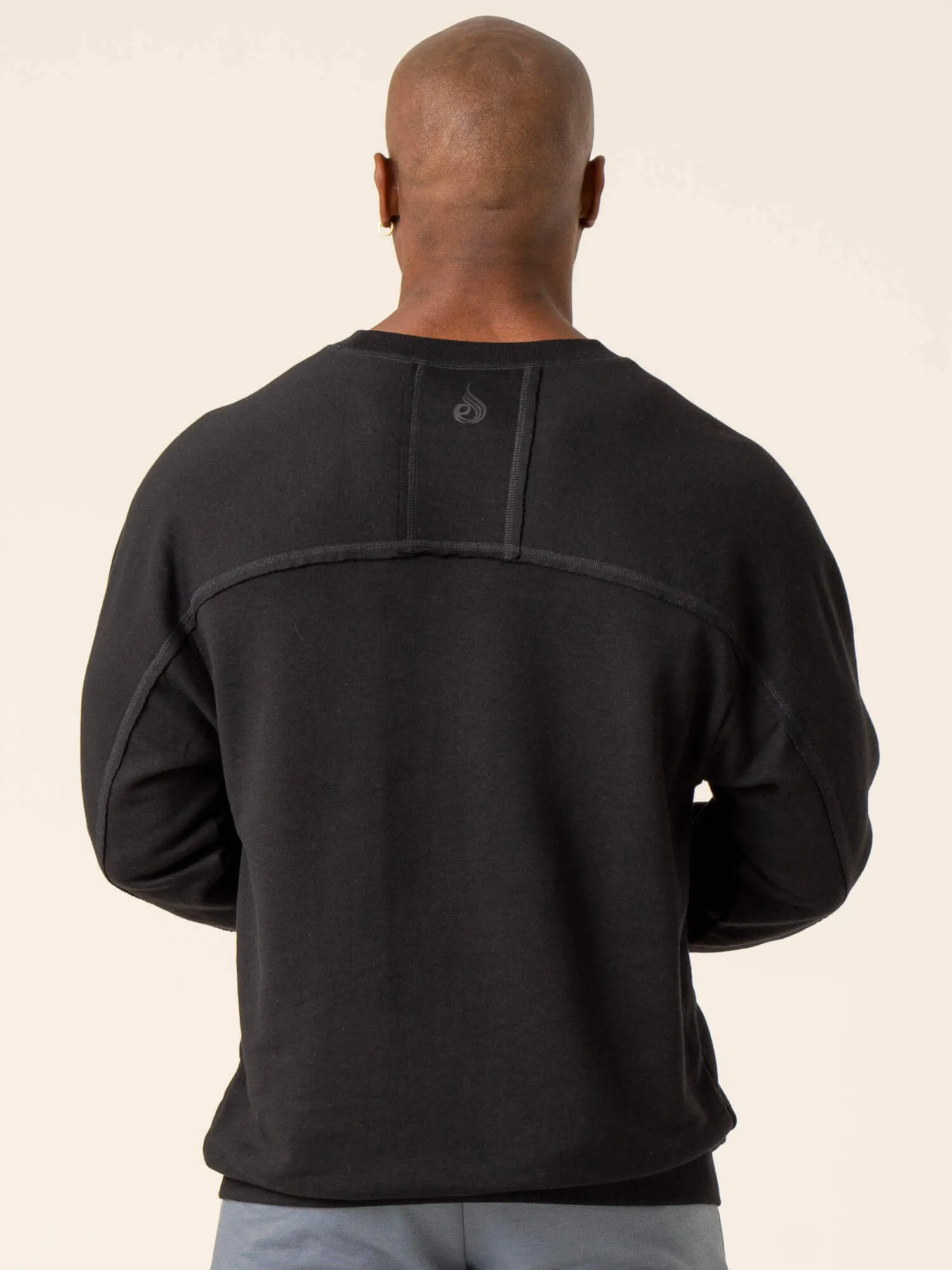 Dynamic Pullover Jumper - Black sold by Ryderwear product image thumbnail 4