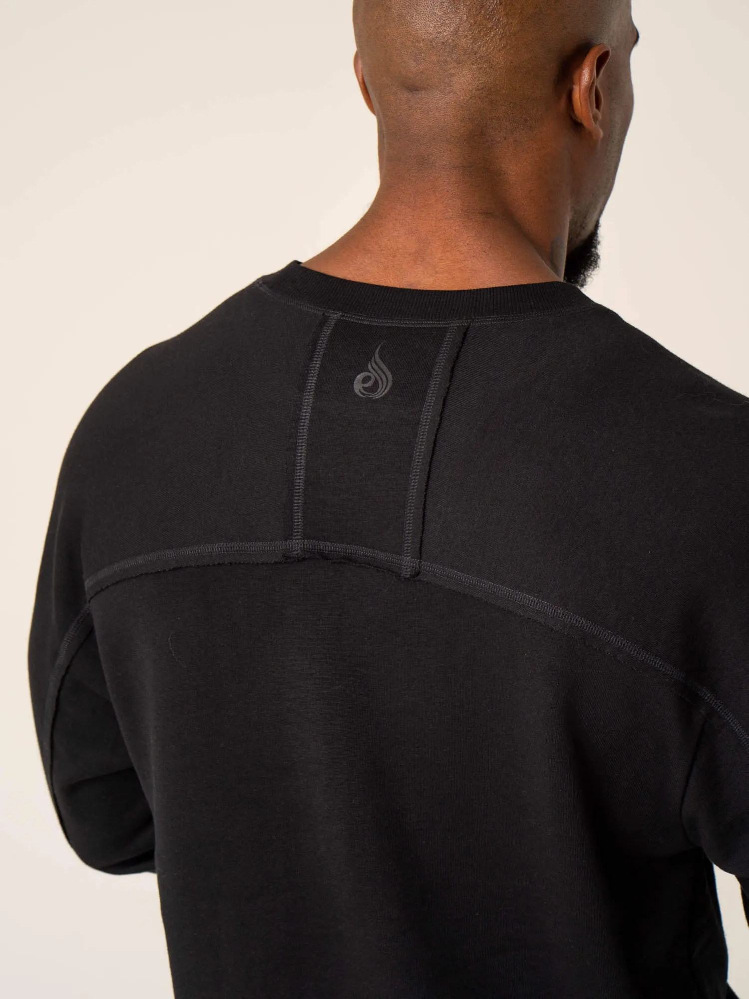 Dynamic Pullover Jumper - Black sold by Ryderwear product image thumbnail 2