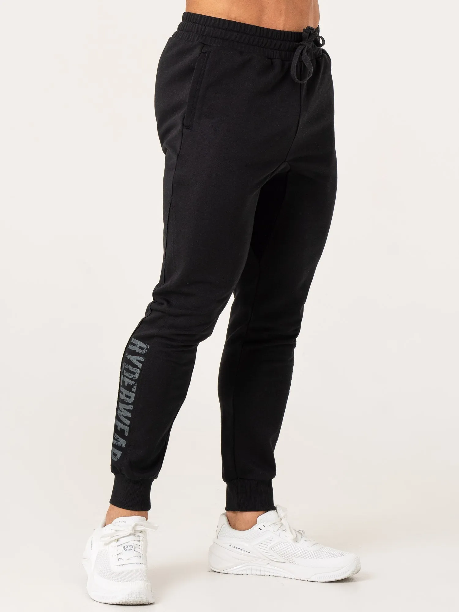 Force Track Pants - Black sold by Ryderwear