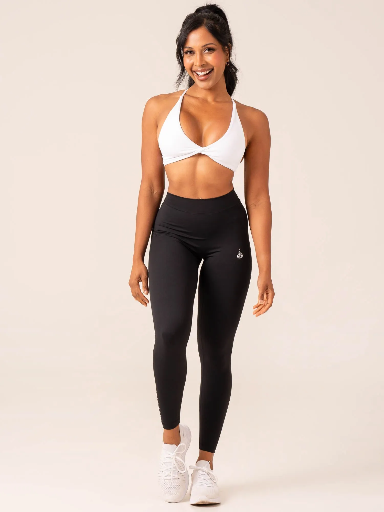 NKD V Scrunch Leggings - Black sold by Ryderwear product image thumbnail 5