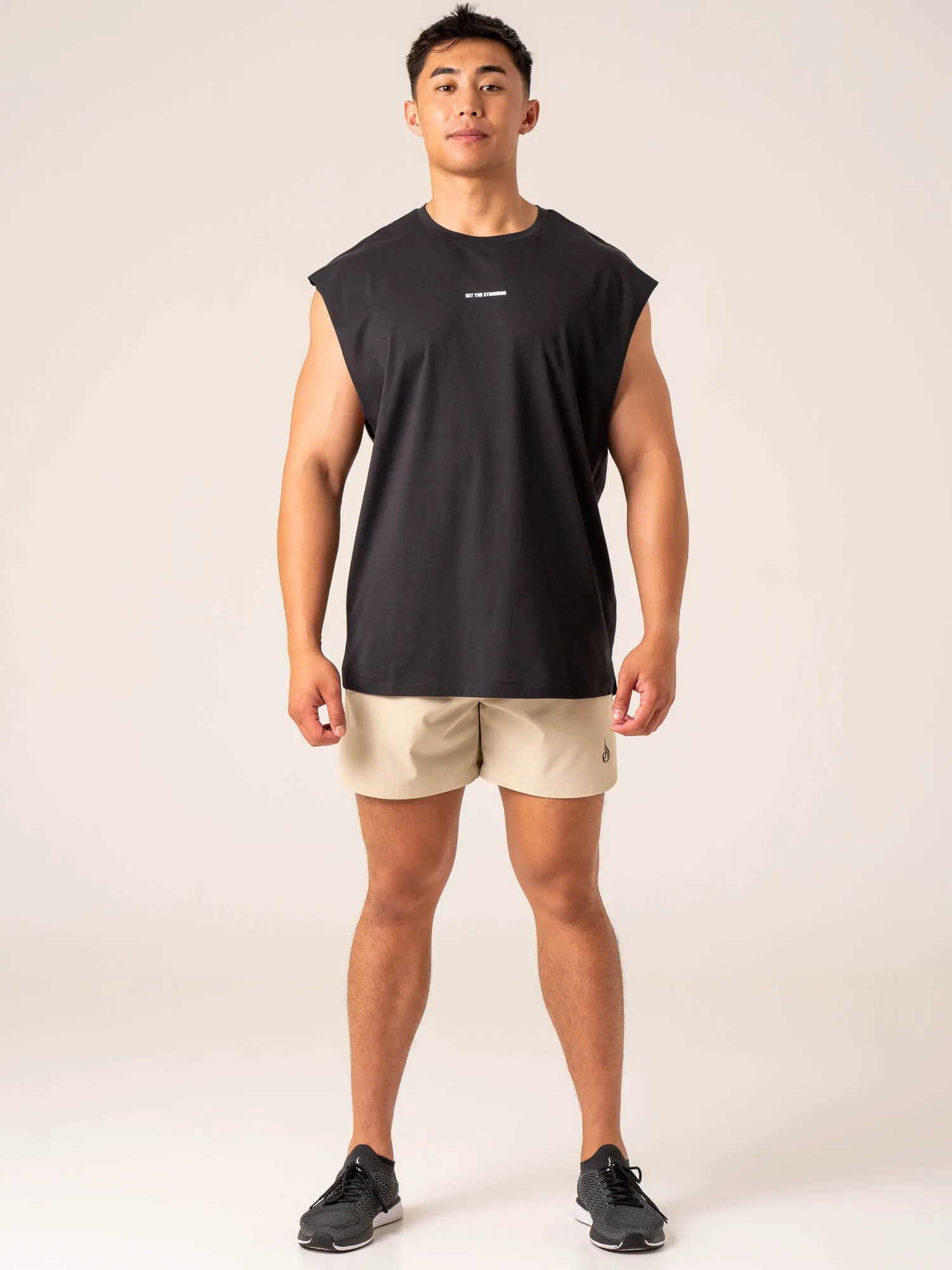 Emerge Muscle Tank - Faded Black sold by Ryderwear product image thumbnail 5