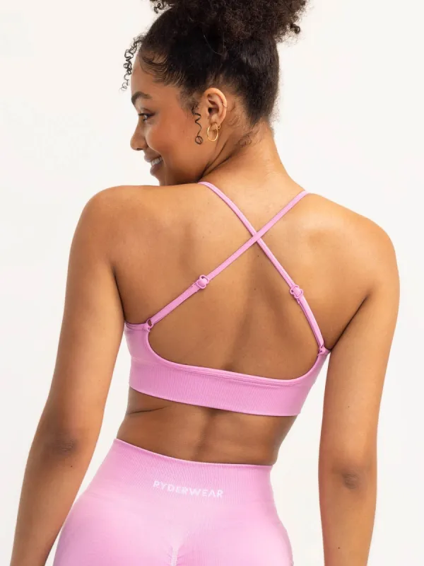 Lift 2.0 Seamless Sports Bra - Musk Pink sold by Ryderwear