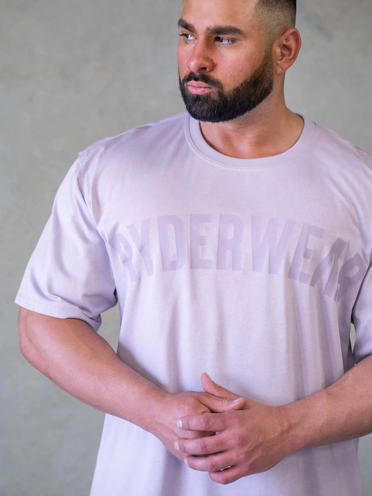 Force Oversized T-Shirt - Lavender sold by Ryderwear product image thumbnail 2