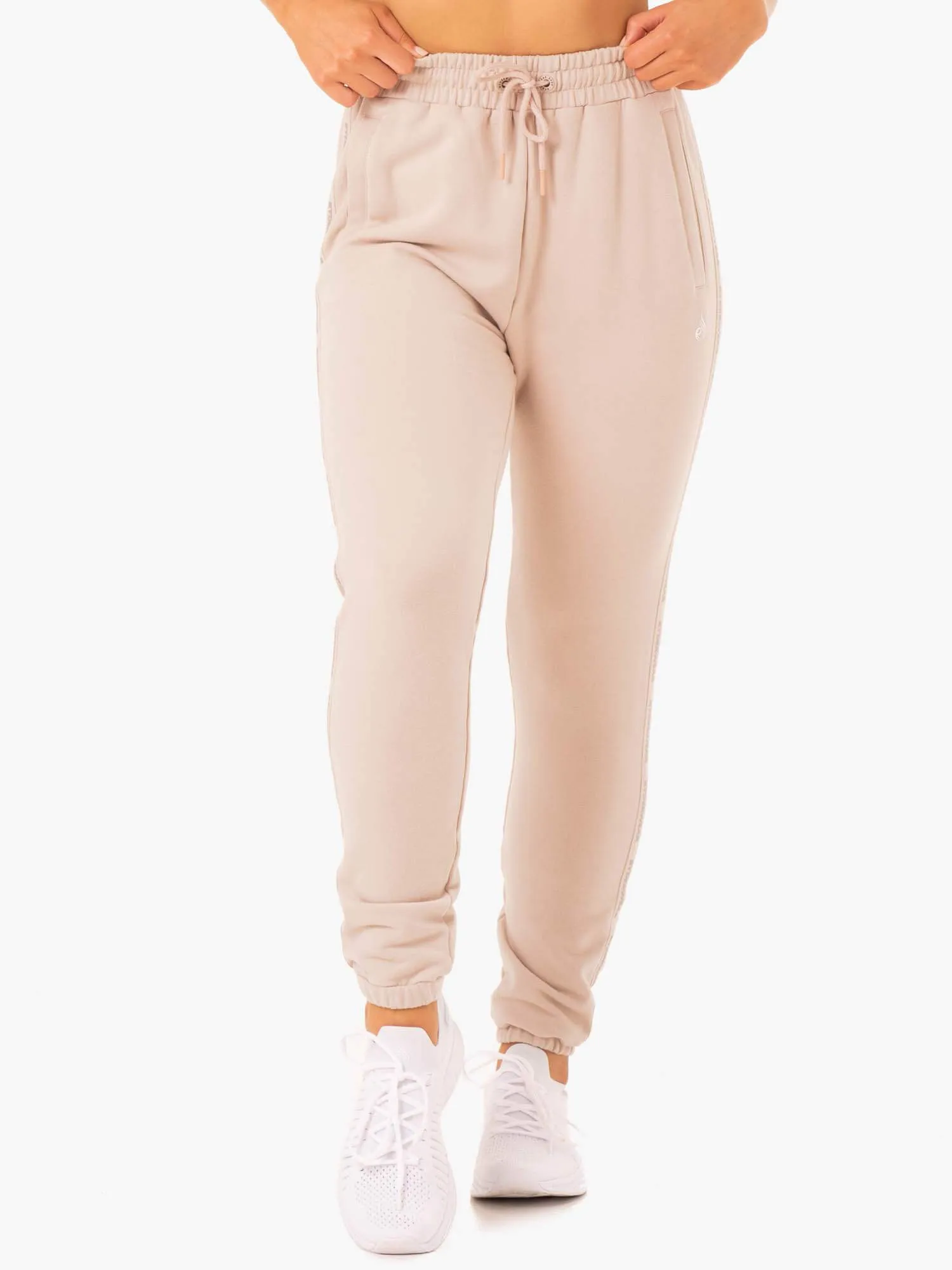 Base High Waisted Track Pants - Mushroom sold by Ryderwear product image thumbnail 3
