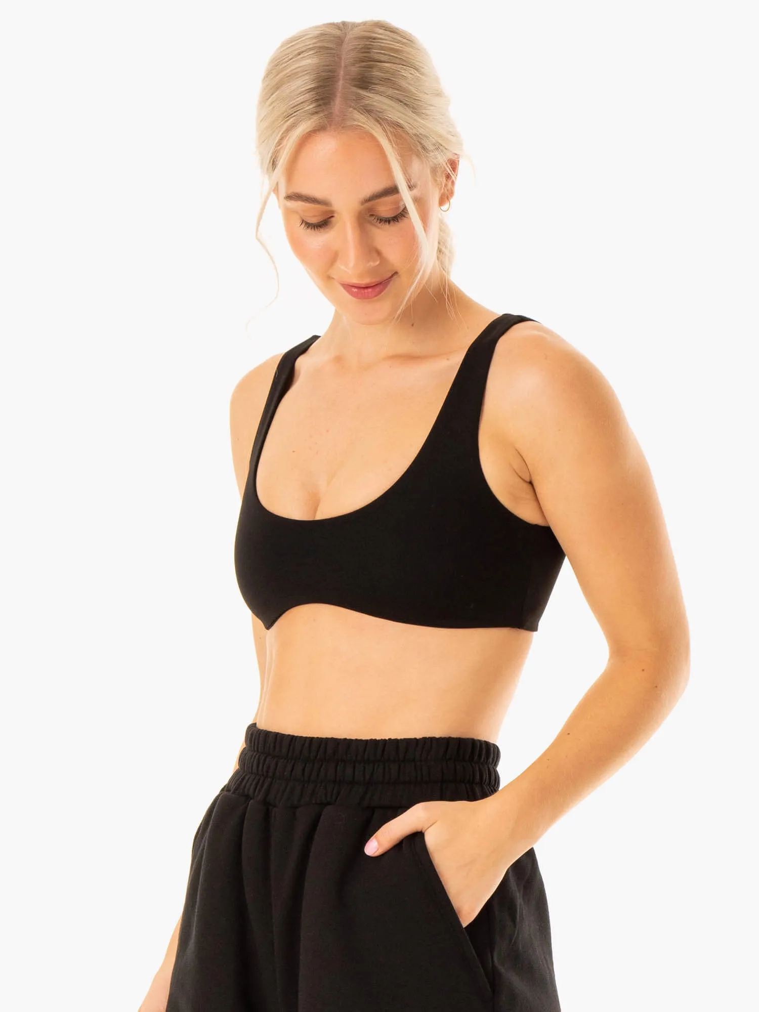 Elevate Lounge Bra - Black sold by Ryderwear product image thumbnail 3