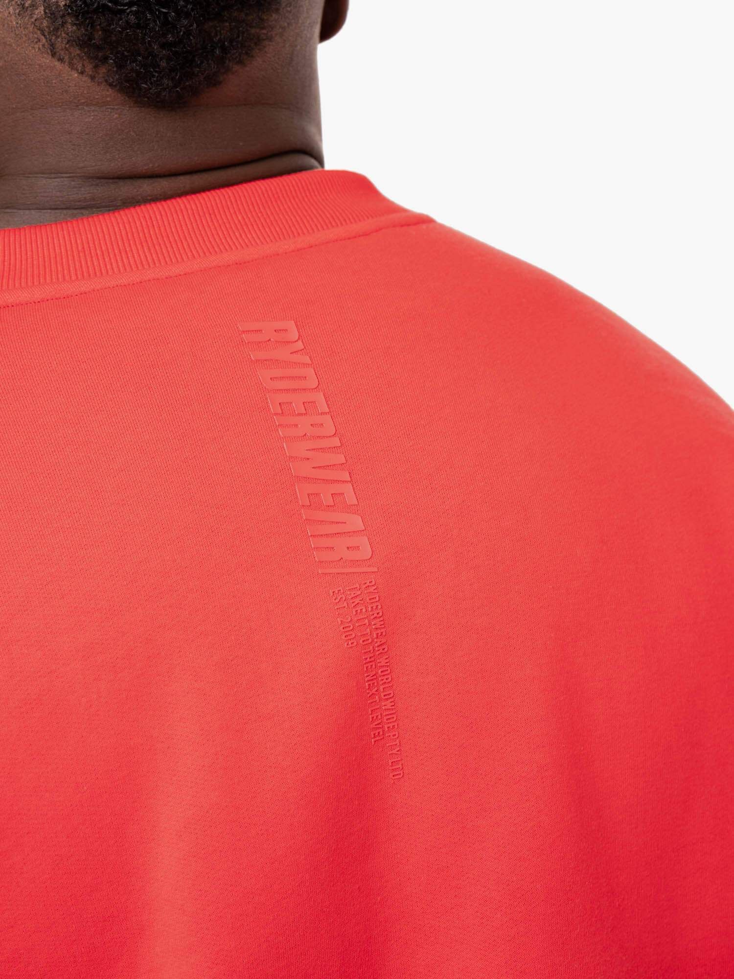 Reset Fleece Crew Neck - Red sold by Ryderwear product image thumbnail 4
