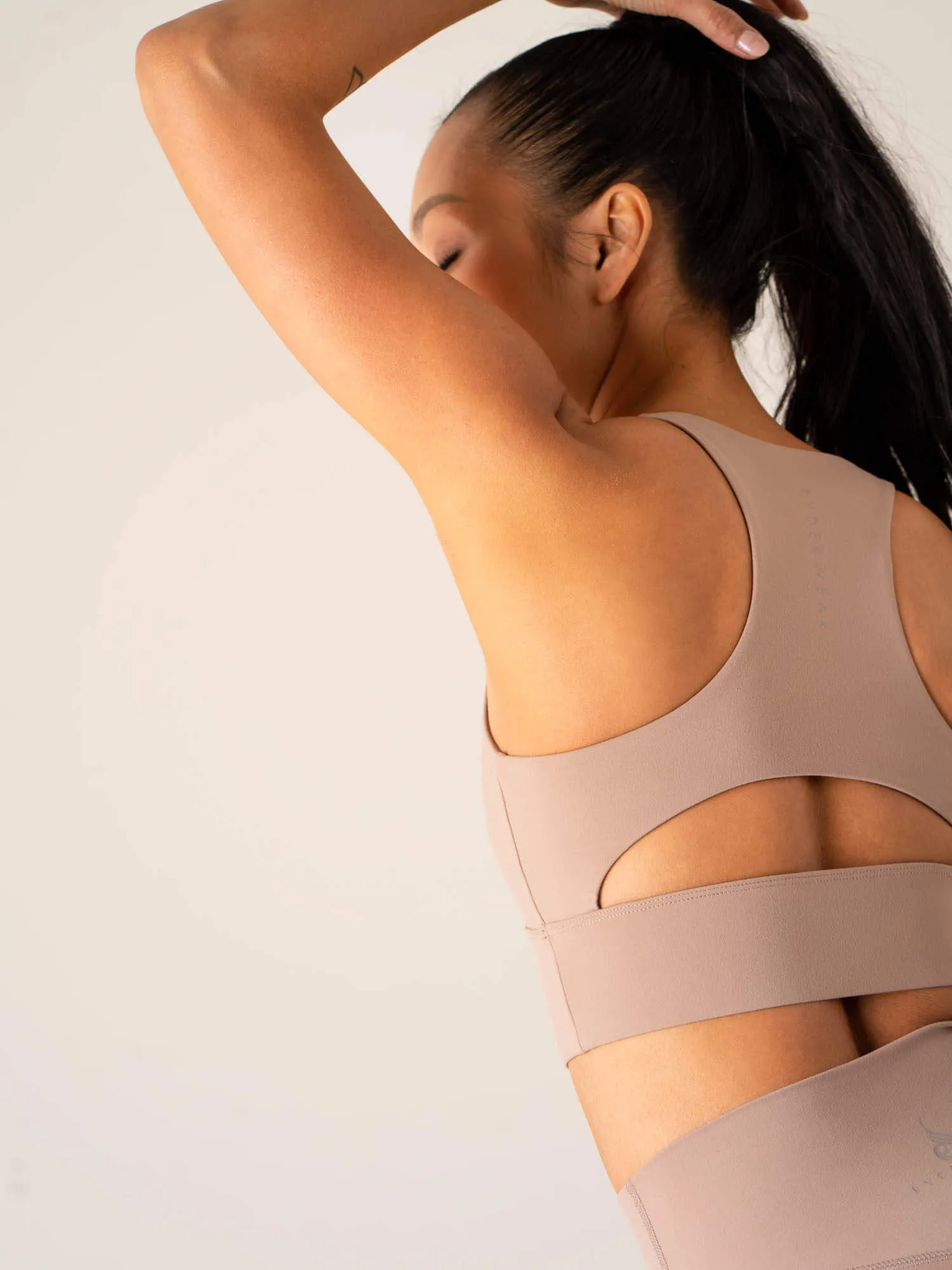 NKD Arch Sports Bra - Taupe sold by Ryderwear product image thumbnail 3