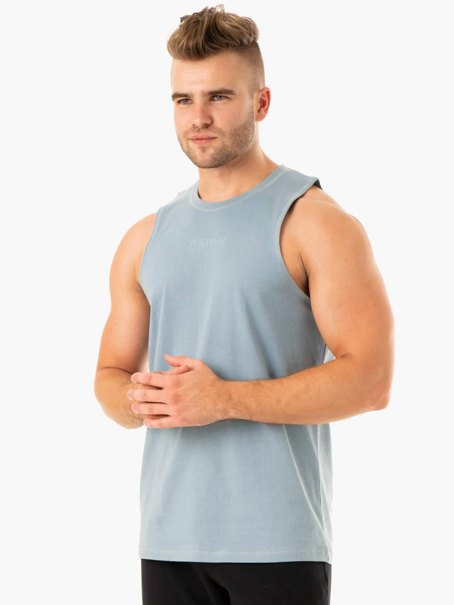 Limitless Baller Tank - Ice Blue sold by Ryderwear product image thumbnail 3