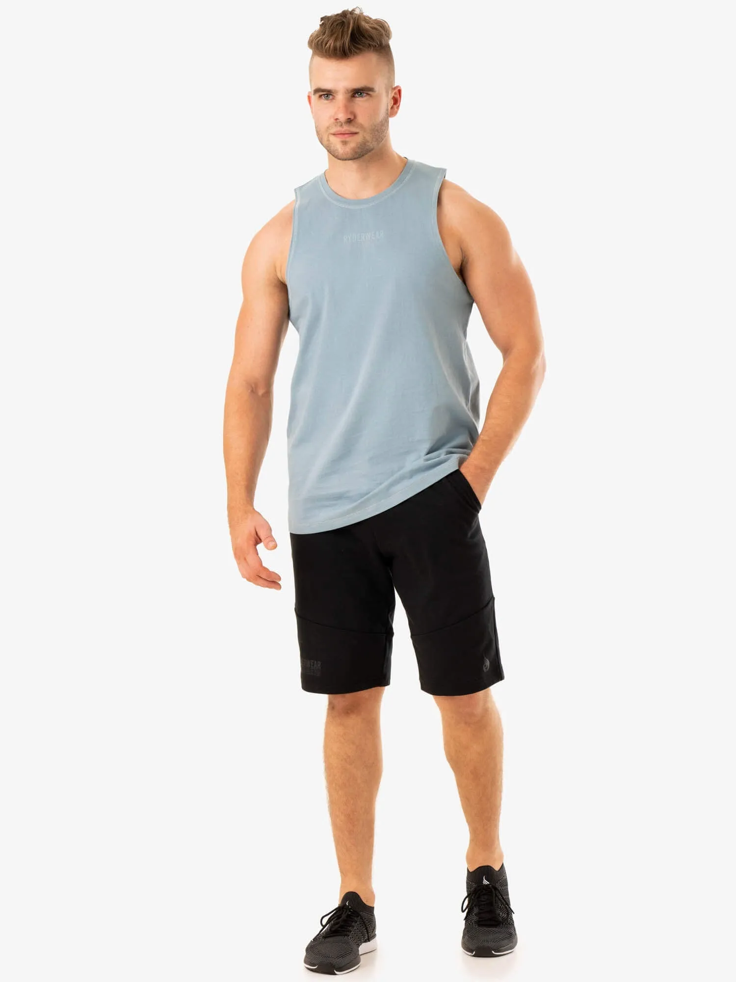 Limitless Baller Tank - Ice Blue sold by Ryderwear product image thumbnail 5