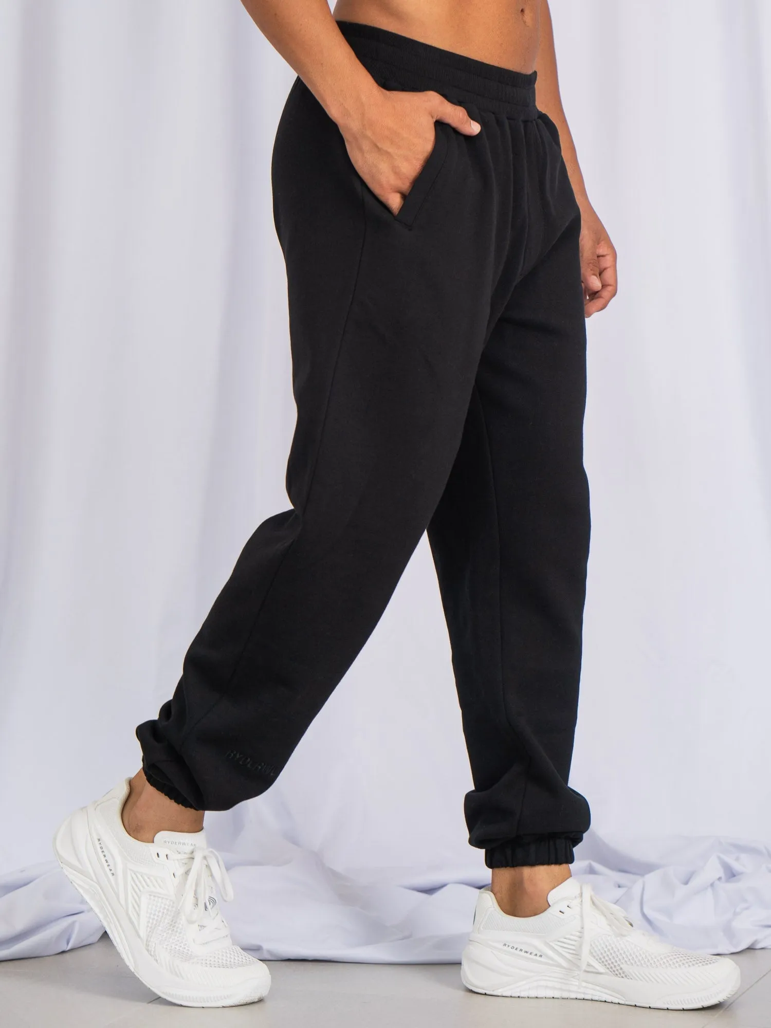 Unisex Track Pants - Black sold by Ryderwear product image thumbnail 3