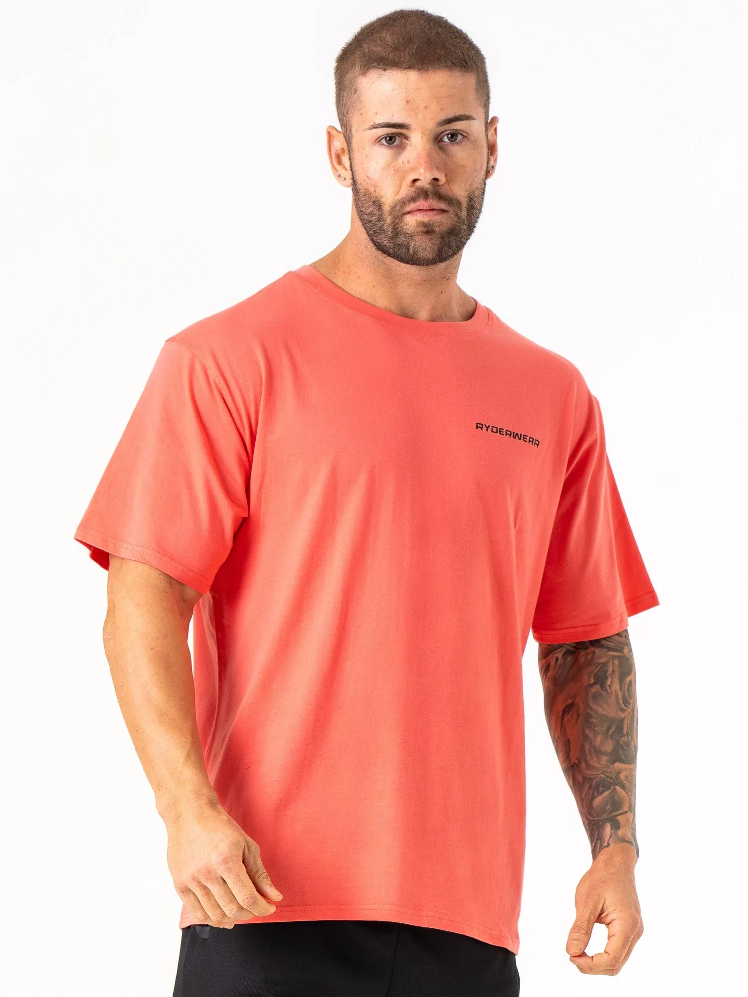 Energy Oversized T-Shirt - Coral sold by Ryderwear product image thumbnail 3