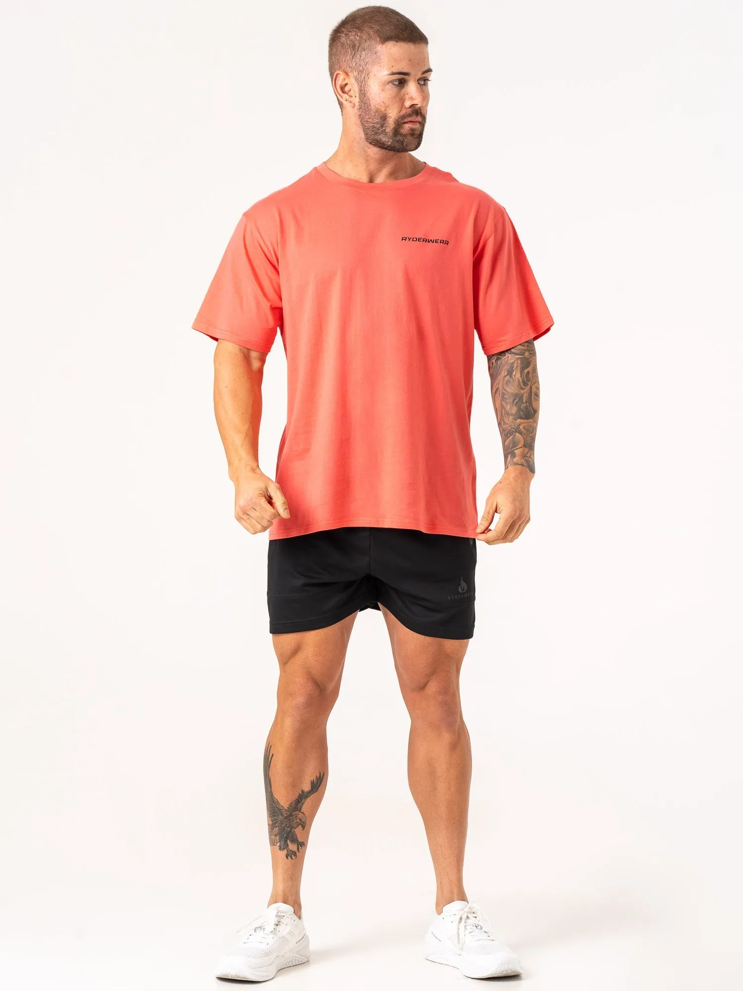 Energy Oversized T-Shirt - Coral sold by Ryderwear product image thumbnail 5