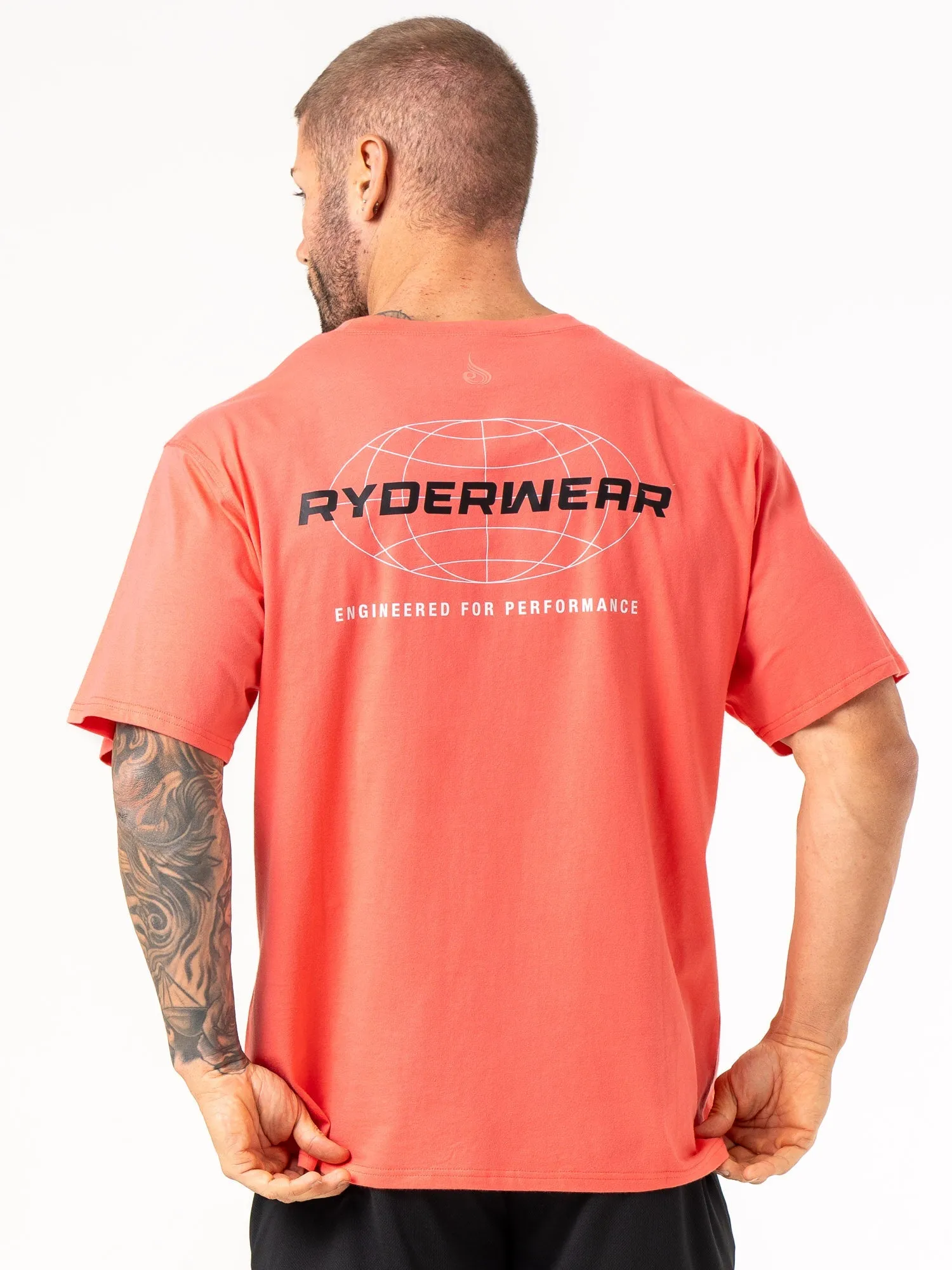 Energy Oversized T-Shirt - Coral sold by Ryderwear product image thumbnail 2