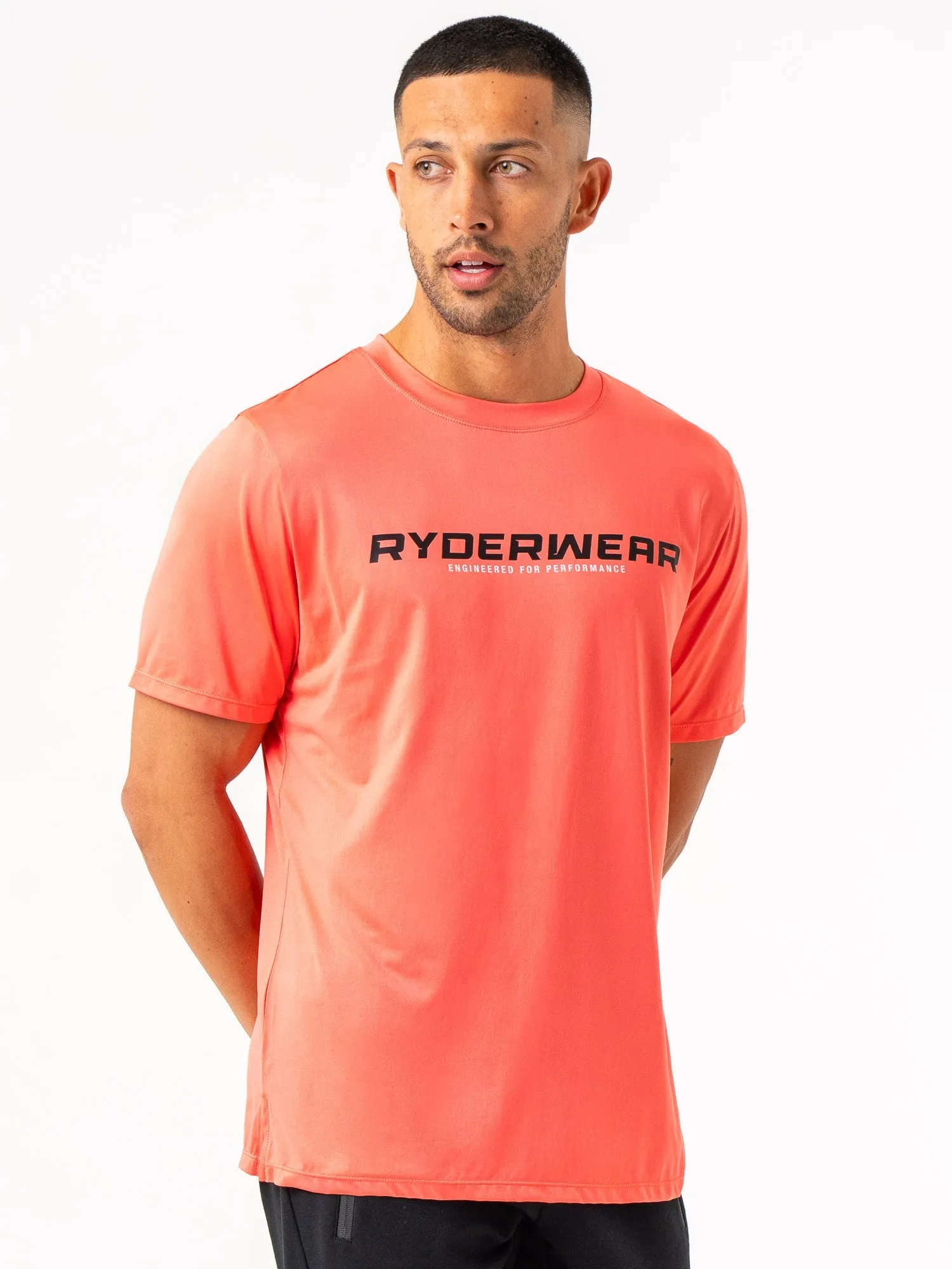 Energy T-Shirt - Coral sold by Ryderwear product image thumbnail 2
