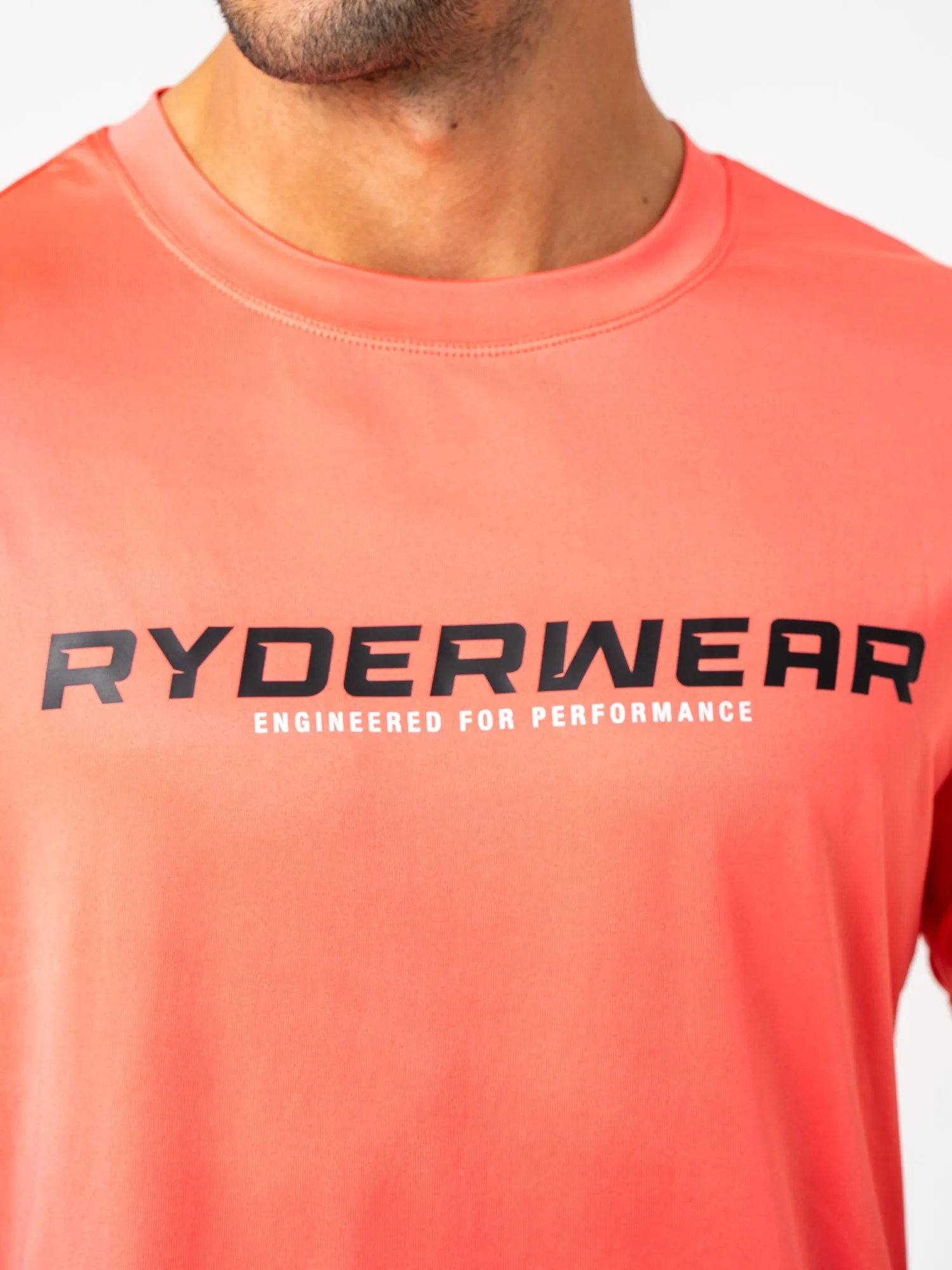 Energy T-Shirt - Coral sold by Ryderwear product image thumbnail 4