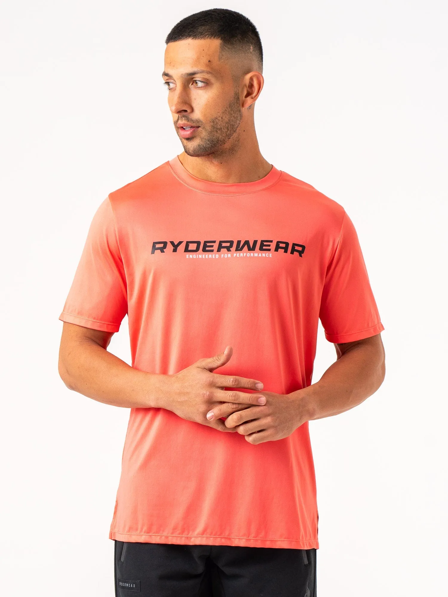 Energy T-Shirt - Coral sold by Ryderwear