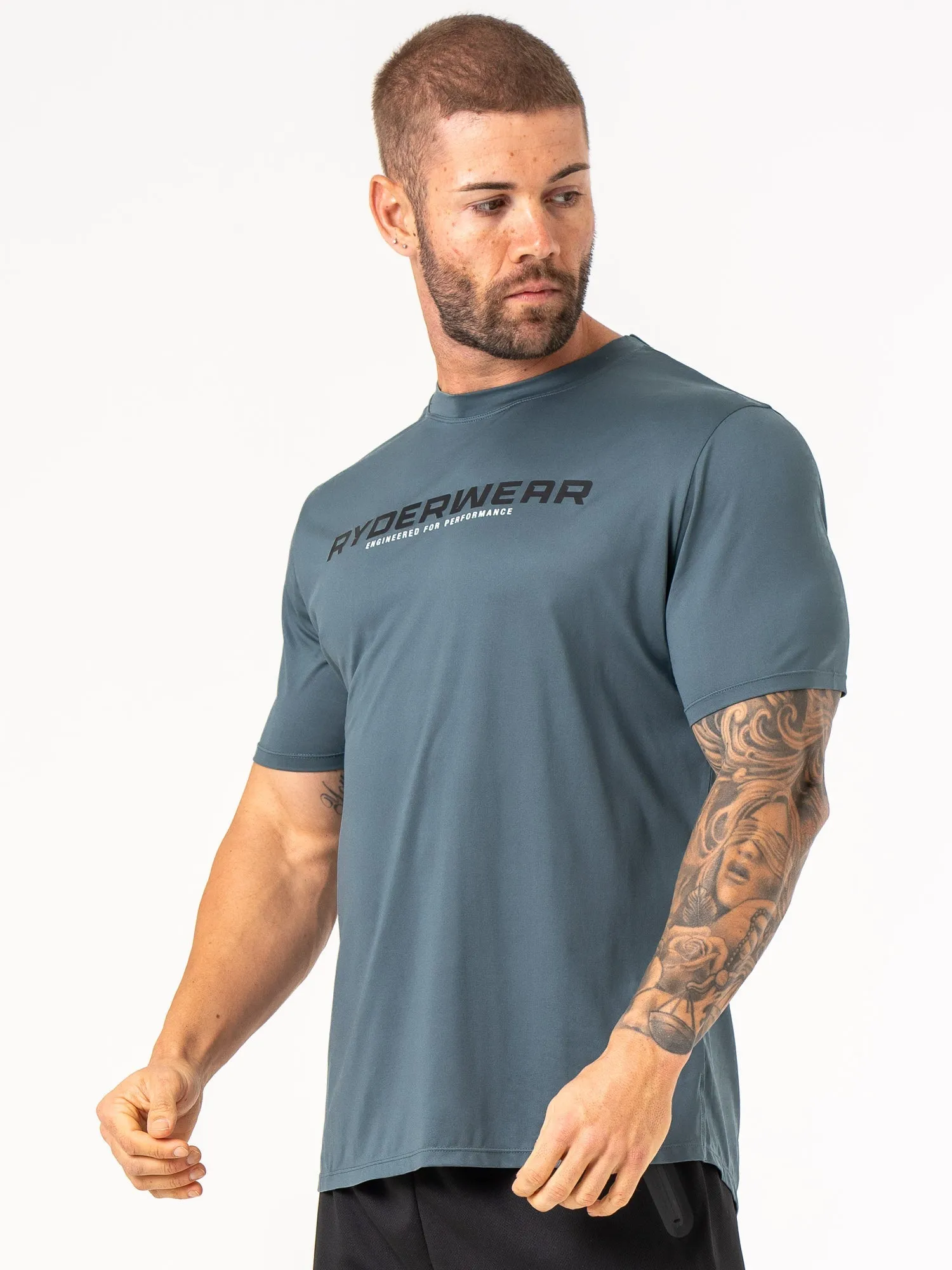 Energy T-Shirt - Petrol sold by Ryderwear product image thumbnail 4