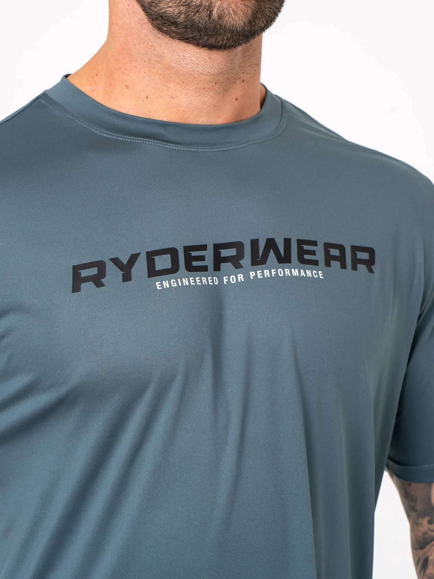 Energy T-Shirt - Petrol sold by Ryderwear product image thumbnail 2