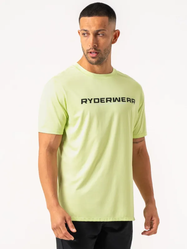 Energy T-Shirt - Lime sold by Ryderwear