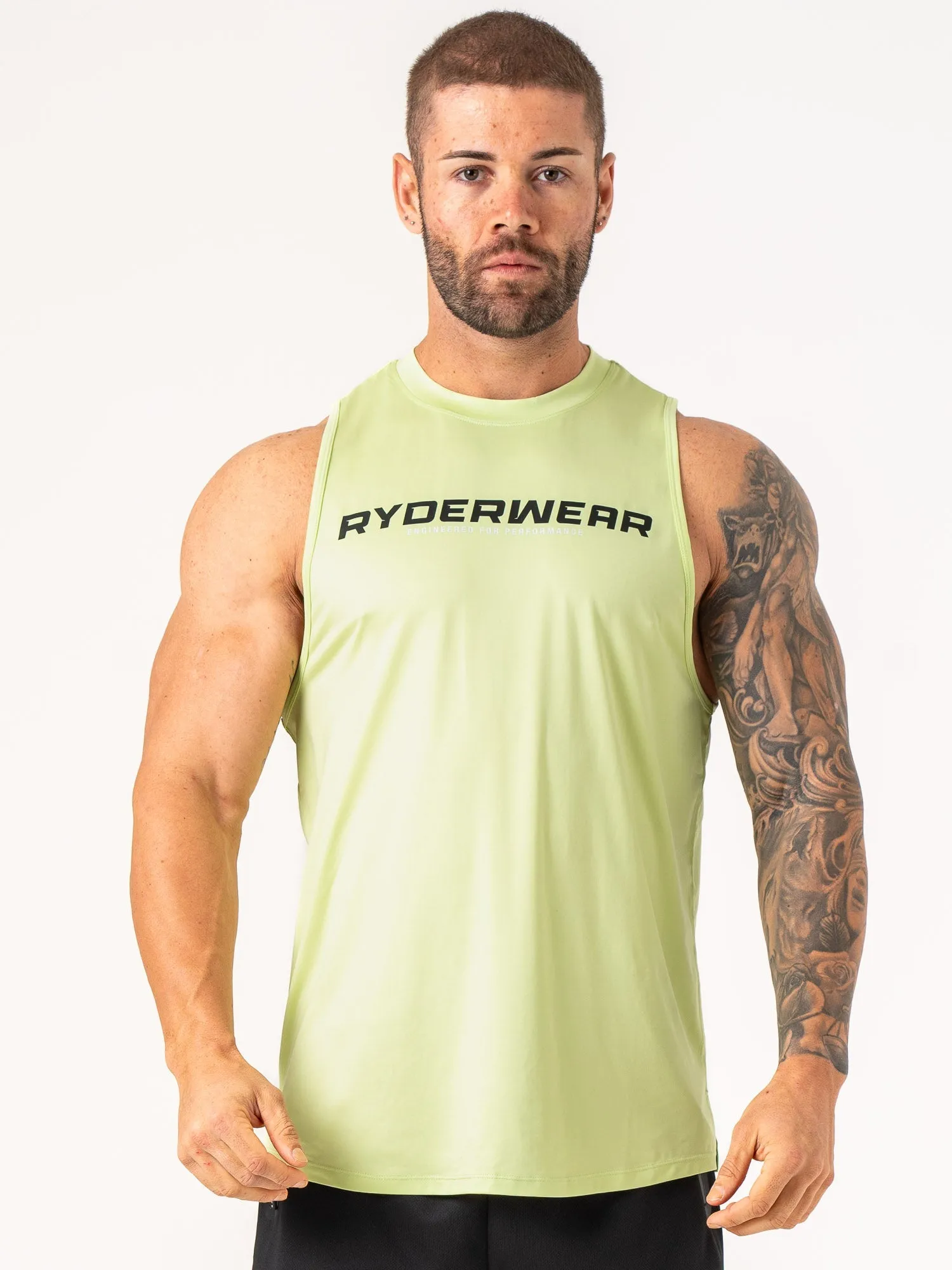 Energy Tank - Lime sold by Ryderwear