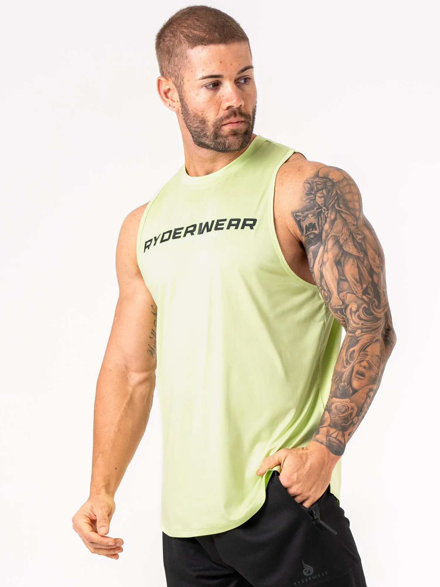Energy Tank - Lime sold by Ryderwear product image thumbnail 3