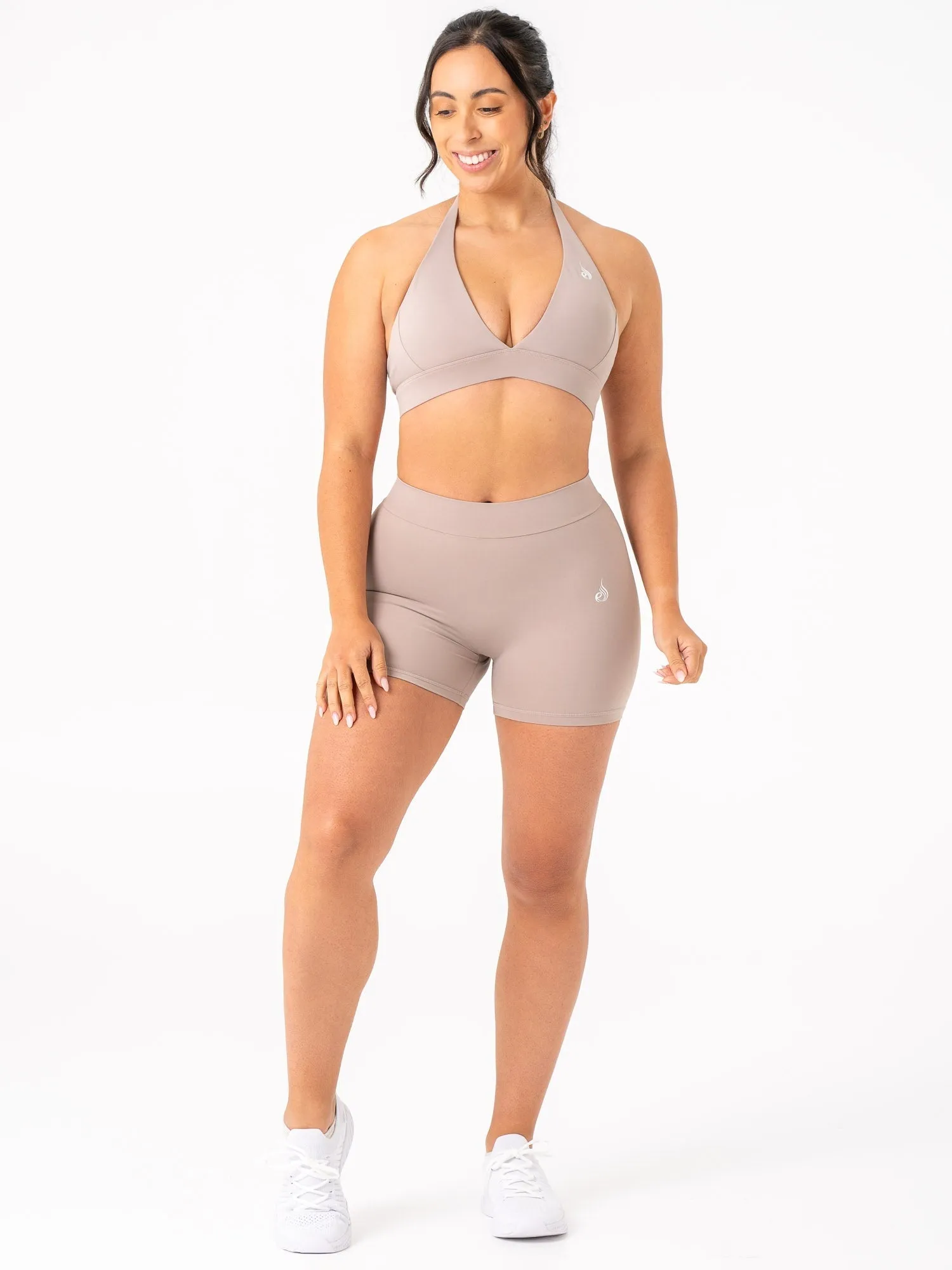 NKD Halter Bra - Taupe sold by Ryderwear product image thumbnail 5